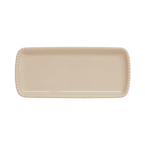 Блюдо прямоугольное Tiffany, 36х16 см, бежевое EL-R2714/TIBE Easy Life