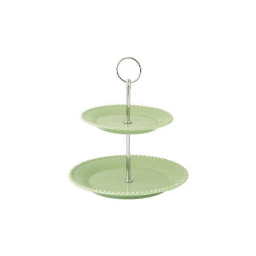Ваза двухъярусная Tiffany, 21 см, зеленая EL-R2710/TIFG Easy Life