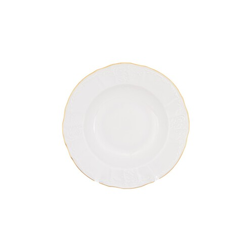 Набор глубоких тарелок Белый узор, 21 см, 6 шт. 38302 Bernadotte