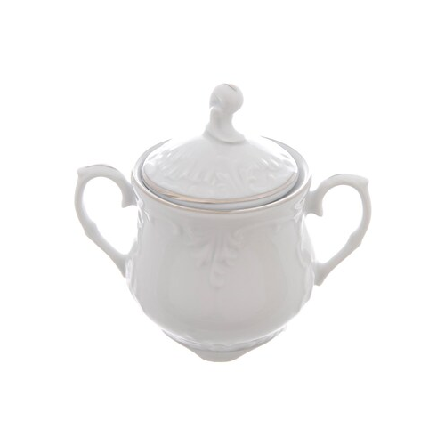 Сахарница Rococo с платин.полос. (250 мл) 59886 Repast