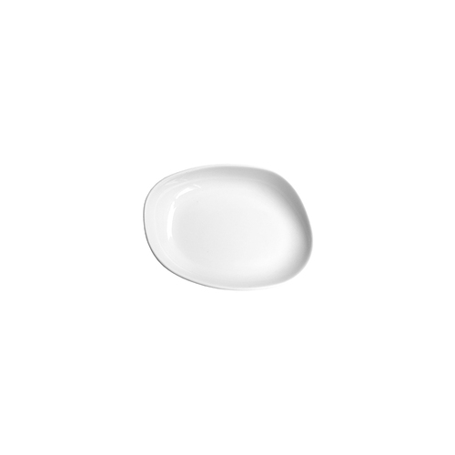 Тарелка десертная Yayoi, 14х11 см, белая 11002C COOKPLAY
