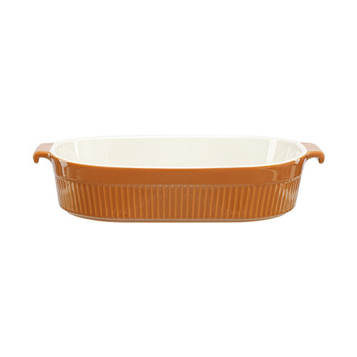Блюдо для запекания Soft Ripples, 35.9х23.3 см, карамельное LJ000065 Liberty Jones
