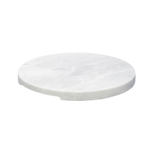 Блюдо сервировочное Marm, 20 см, белый мрамор LJ000037 Liberty Jones
