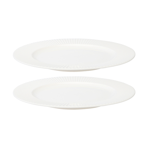 Набор обеденных тарелок Soft Ripples Dual Glazing, 27 см, 2 шт. LJ000014 Liberty Jones