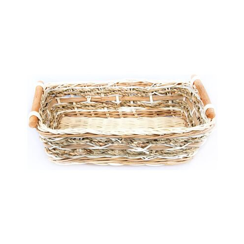 Корзинка для хранения прямоугольная с ручками Plait, 26x19x7/8 см W30232619 Walmer