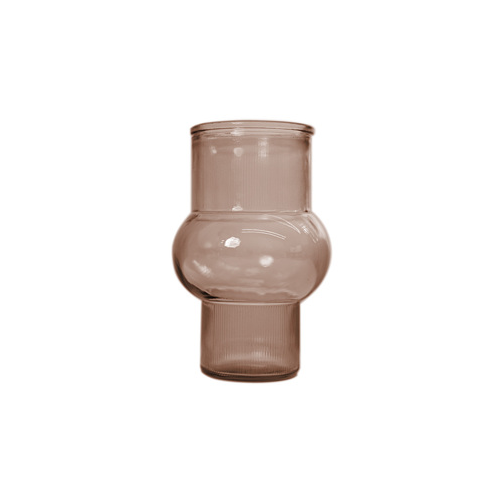 Ваза Organic, 17 см, серо-коричневая VSM-4868-DB400 Vidrios San Miguel
