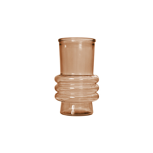 Ваза Organic, 17 см, коричневая VSM-4869-DB04 Vidrios San Miguel