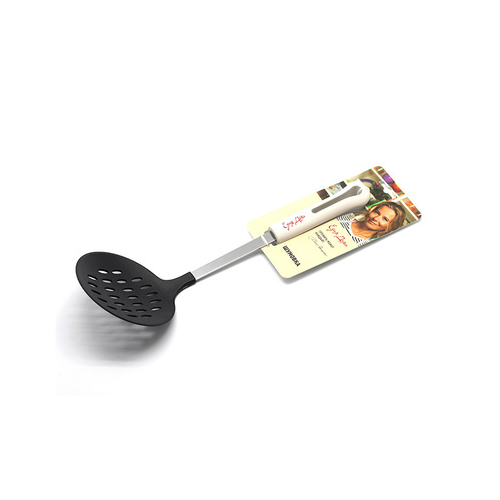 Шумовка Soft touch, 35 см, белая ED252 Едим Дома