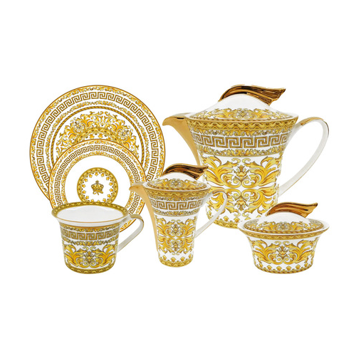 Чайный сервиз Тиара, 6 персон, 21 пр. RC9-21TS-673W Royal Crown