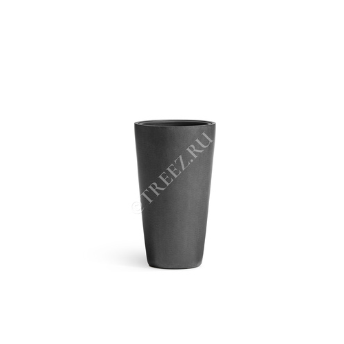 Кашпо Treez Effectory Beton Конус Middle, 52х30 см, темно-серый бетон 41.33-02-23-092-GR-52 Treez