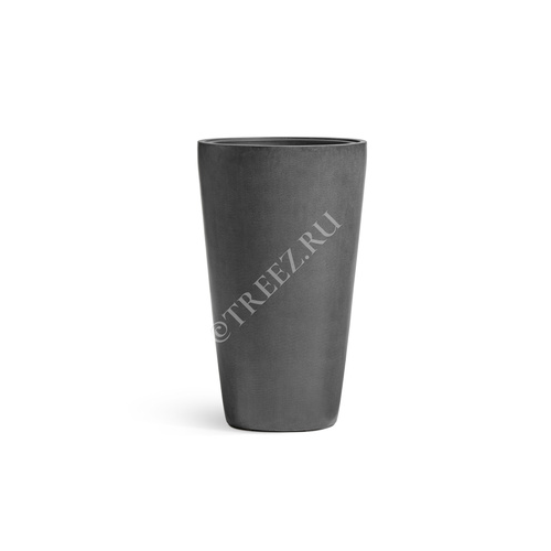 Кашпо Treez Effectory Beton Конус Middle, 67х39 см, темно-серый бетон 41.33-02-23-092-GR-67 Treez