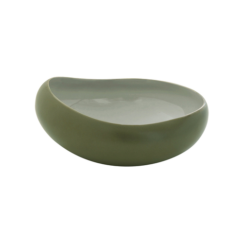 Тарелка суповая Organica (1 л), 19 см, зеленая EL-R2651/ORGR Easy Life
