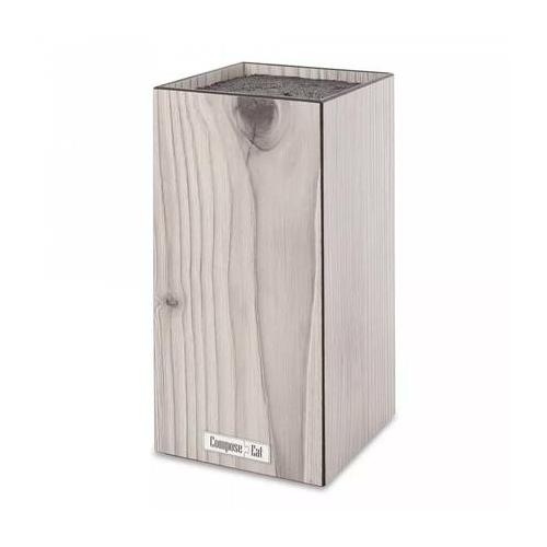 Подставка для кухонных ножей Elegance, 11х11х24 см, белое дерево PDN112058OA4 ComposeEat