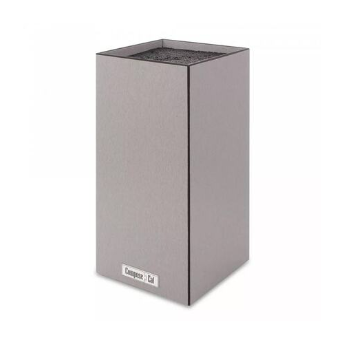 Подставка для кухонных ножей Elegance, 11х11х24 см, стальной цвет PDN115013OA4 ComposeEat