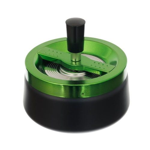 Пепельница круглая, 12 см, зеленая 992AAB-Green S.Quire