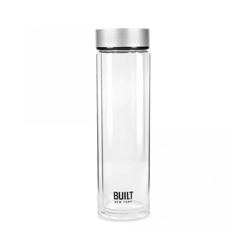 Бутылка для воды Built (450 мл), 24х6.6 см BLTGLS450SIL Kitchen Craft