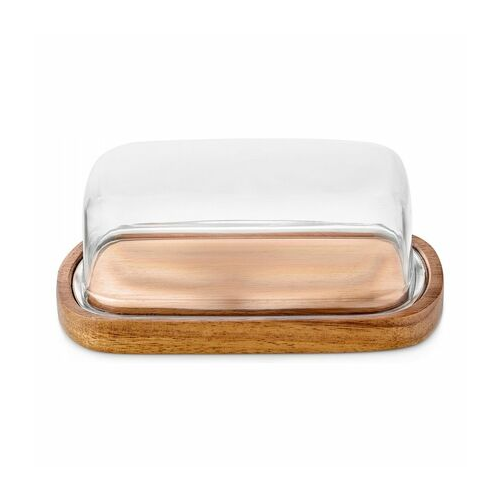 Масленка Organic, 17х11 см, темное дерево W37000770 Walmer