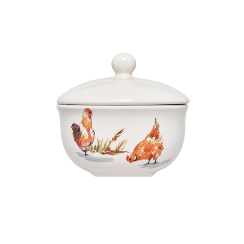 Сахарница с крышкой Country Farmyard (370 мл) GR03_370SB Grace By Tudor