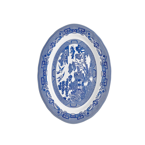Блюдо овальное Blue Willow, 35.5 см GR06_35.5OPL Grace By Tudor