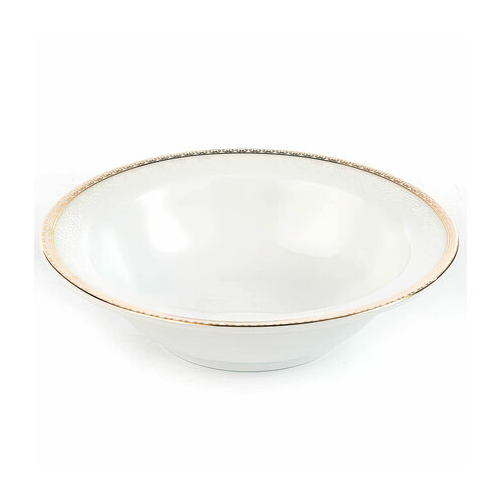 Салатник Riva Gold, 14 см, белый 018/032/0014/0731 Zarin