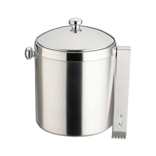 Ведро для льда с щипцами (1 л), 16х12 см W-16823 Weis