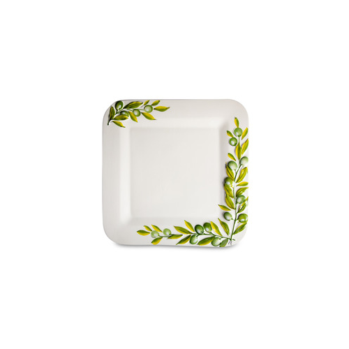 Блюдо квадратное Оливки, 31х31х2.5 см EDW-1032V Edelweiss