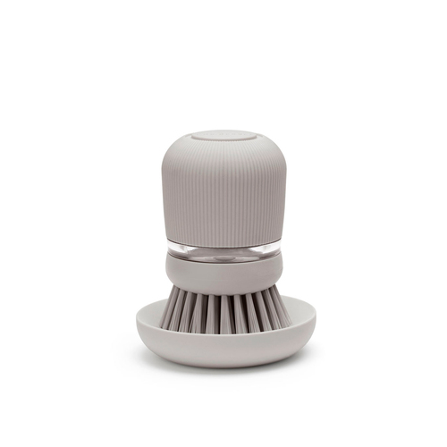 Щетка с дозатором моющего средства, 10.5 см, серая 302824 Brabantia