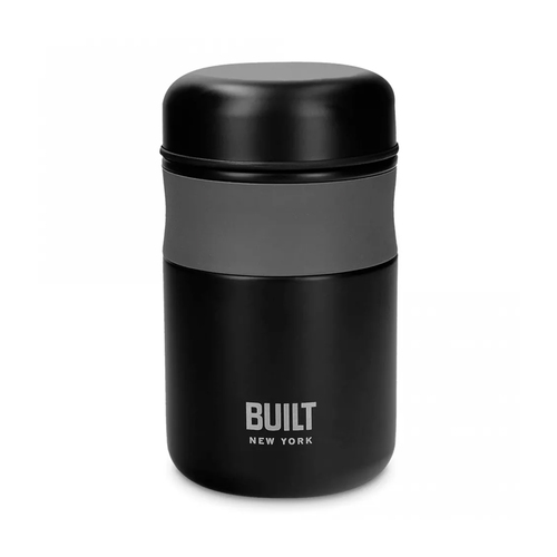 Термос для еды Built (490 мл), 15.5х9 см, черный BLTJAR490BLK Kitchen Craft