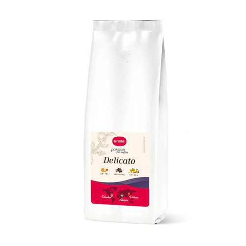 Кофе в зернах DELICATO, 500 г Кофе DELICATO 500 Nivona