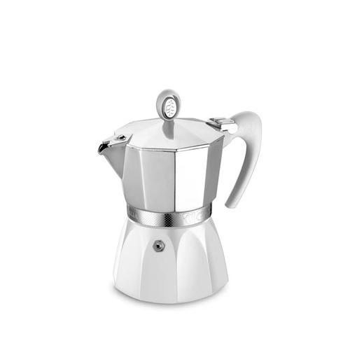 Кофеварка гейзерная DIVA (150 мл), белая 101503 white G.A.T