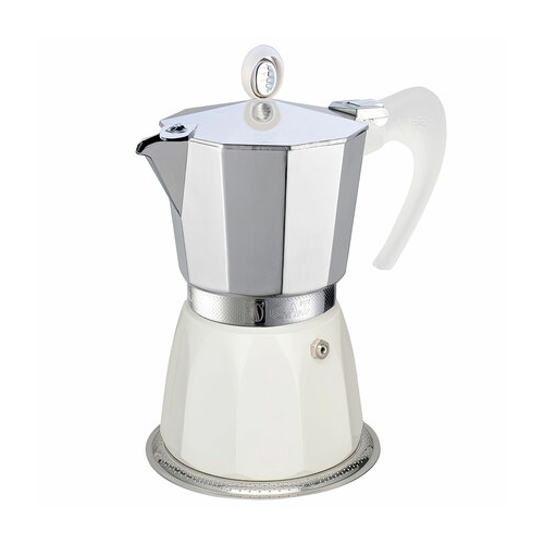 Кофеварка гейзерная DIVA (450 мл), белая 101509 white G.A.T