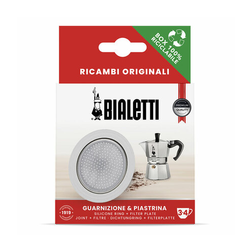 Уплотнитель с фильтром для кофеварки на 3/4 чашки 0800039 Bialetti