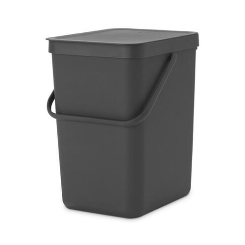 Ведро для мусора встраиваемое Sort&Go (25 л), 40 см, серое 129940 Brabantia