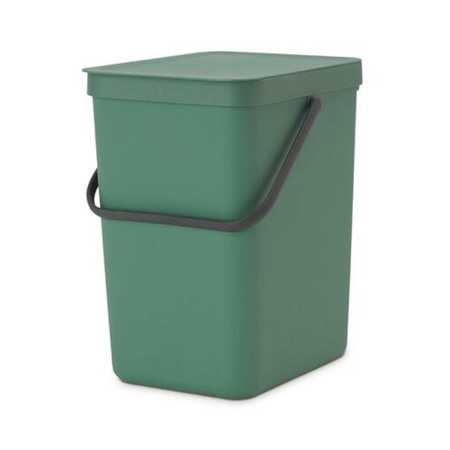 Ведро для мусора встраиваемое Sort&Go (25 л), 40 см, темно-зеленое 129964 Brabantia