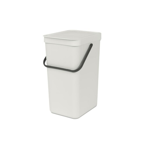 Ведро для мусора встраиваемое Sort&Go (16 л), 40.1 см, светло-серое 213465 Brabantia