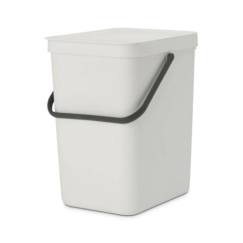 Ведро для мусора встраиваемое Sort&Go (25 л), 40.1 см, светло-серое 214400 Brabantia