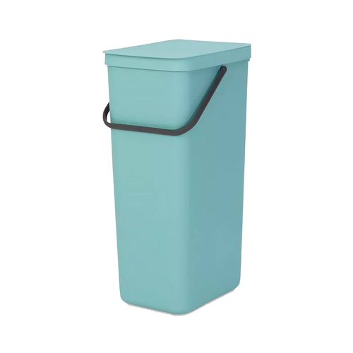 Ведро для мусора встраиваемое Sort&Go (40 л), 62 см, мятное 251085 Brabantia