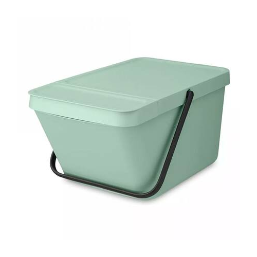 Ведро для мусора Sort&Go Stackable (20 л), 45х28х22.5 см, мятно-голубое 277764 Brabantia