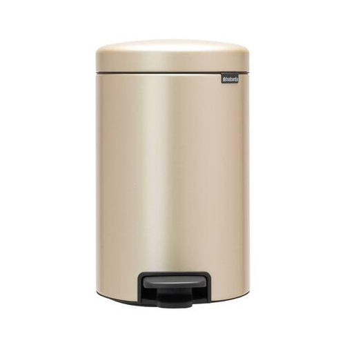 Мусорный бак с педалью NewIcon (12 л), 41.1х25 см, шампань 304446 Brabantia