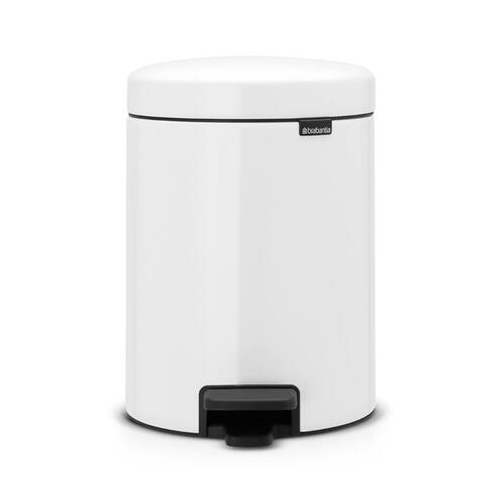 Мусорный бак с педалью NewIcon (2х2 л), белый 280429 Brabantia