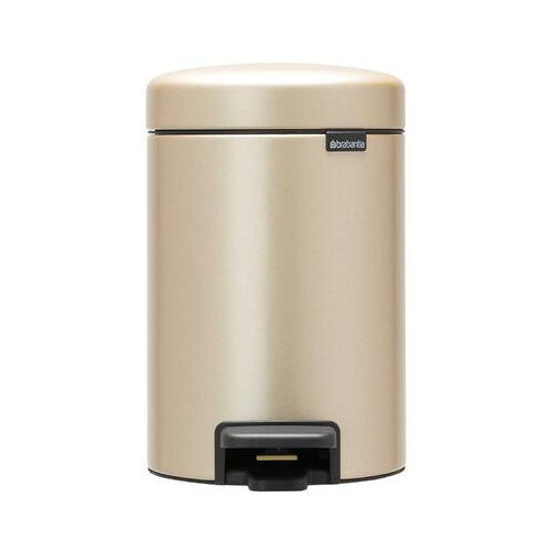 Мусорный бак с педалью NewIcon (3 л), 26.4х16.8 см, шампань 304408 Brabantia