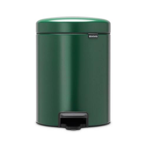 Мусорный бак с педалью NewIcon (5 л), 29.1х20.5 см, зеленая сосна 304026 Brabantia