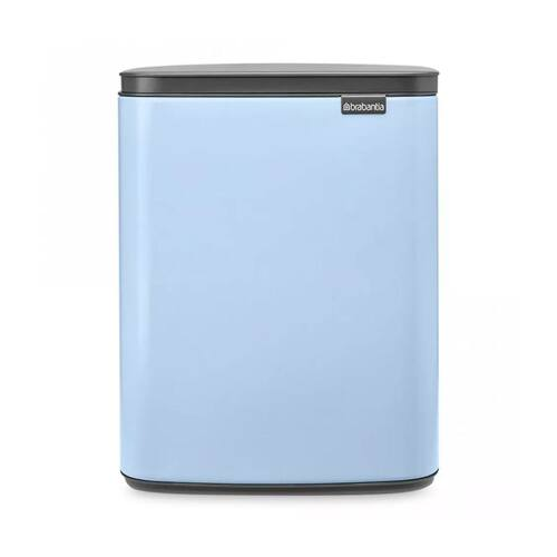 Мусорный бак Bo (12 л), 37.5х29.5х23 см, нежно-голубой 223563 Brabantia