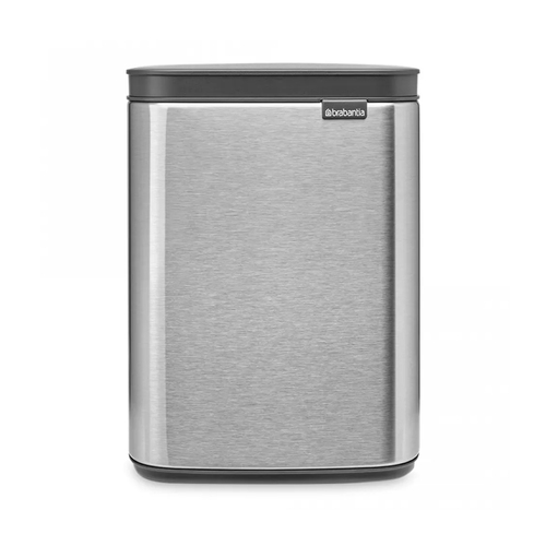 Мусорный бак Bo (4 л), 27.2х20х17.2 см, стальной матовый 222849 Brabantia