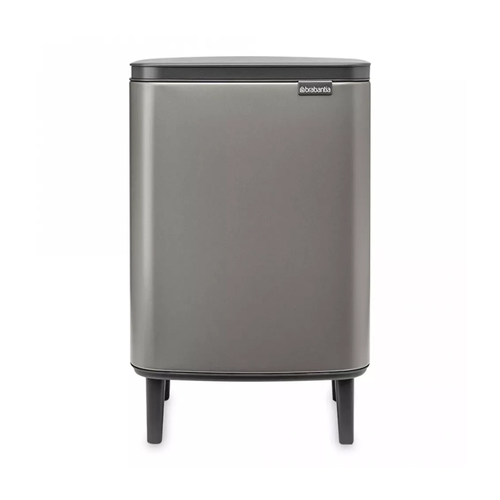 Мусорный бак Bo Hi (12 л), 40х29.5х23 см, платиновый 227288 Brabantia