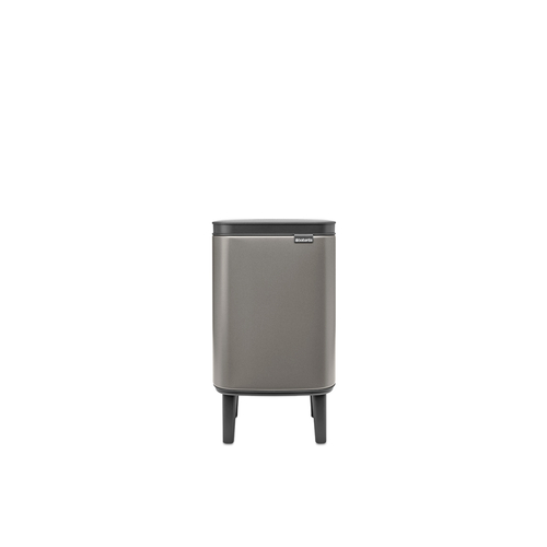 Мусорный бак Bo Hi (4 л), 36х20х17.2 см, платиновый 227127 Brabantia