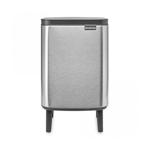 Мусорный бак Bo Hi (7 л), 40х24.2х20.7 см, стальной матовый 227189 Brabantia