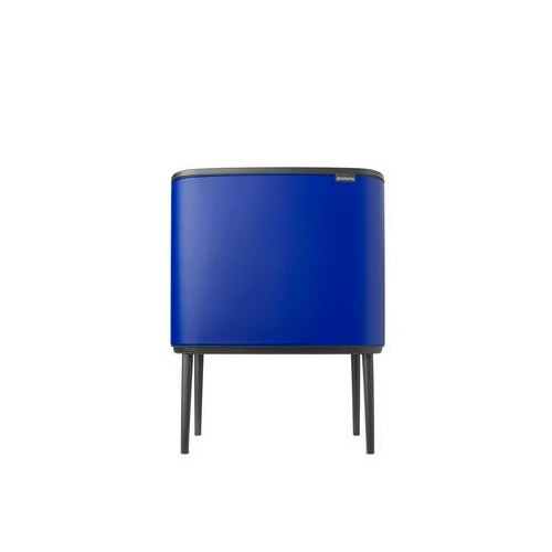 Мусорный бак Bo Touch Bin (11+23 л), 68.3х54.1х31 см, минерально-синий 208348 Brabantia