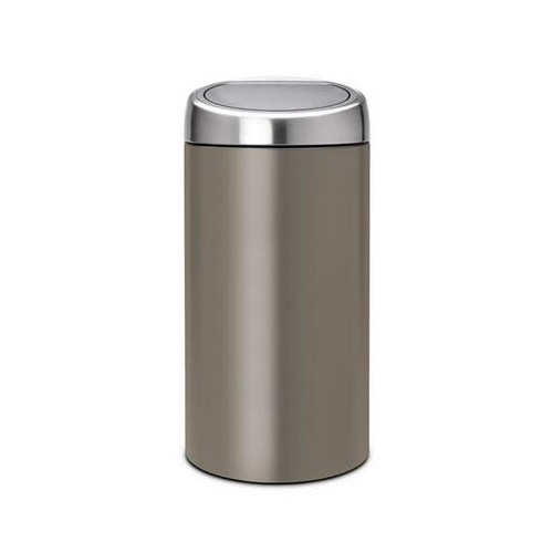 Мусорный бак Touch Bin Recycle (2x20 л), 74х36.5 см, платиновый 403101 Brabantia