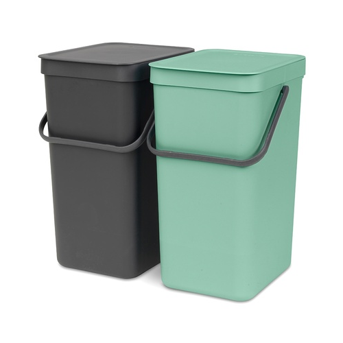 Ведро для мусора встраиваемое Sort&Go (16 л), 2 шт. 214462 Brabantia